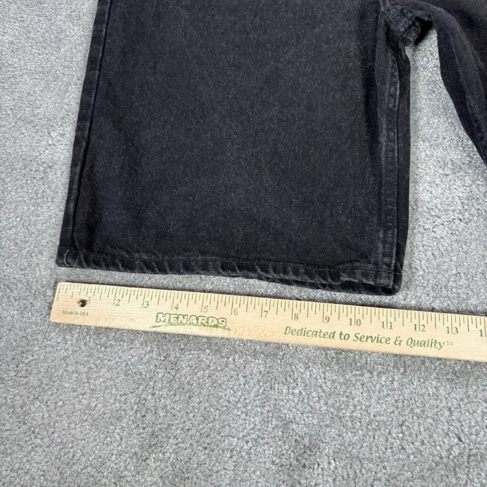 Vintage Arizona Jean Shorts Mens 34 Loose Dark Wash Black Denim Cotton Baggy Y2K